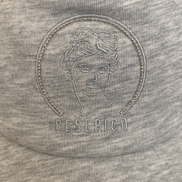Peserico Heather grey gray hat cap size medium M - Picture 2 of 6